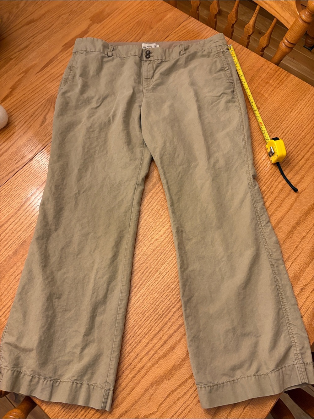 Old Navy Wide Leg Pants in Tan